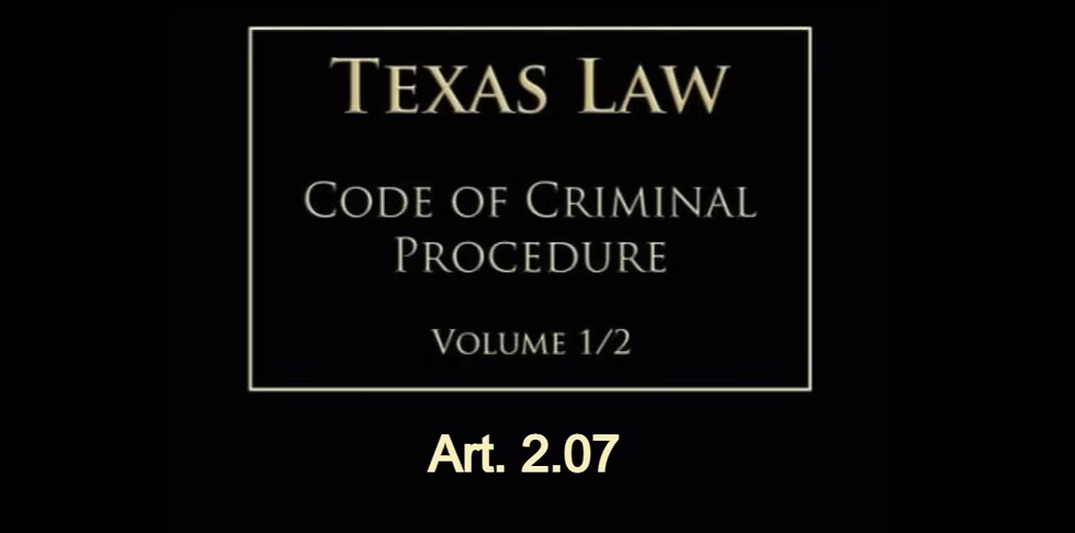 Texas Code of Criminal Procedure Art. 2.07 — Attorney Pro Tem (Special Prosecutor)