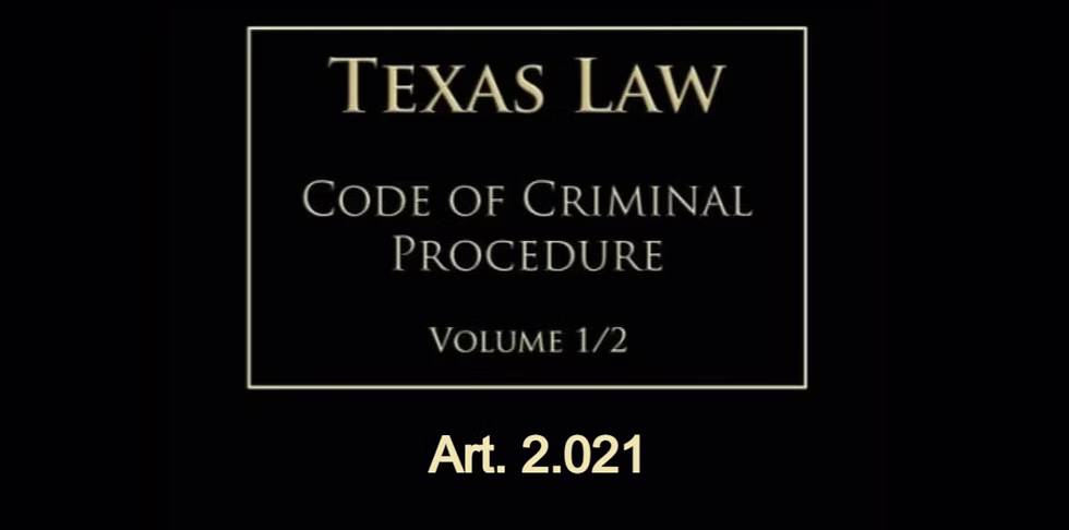 Texas Code of Criminal Procedure Art. 2.021 — Duties of Attorney General